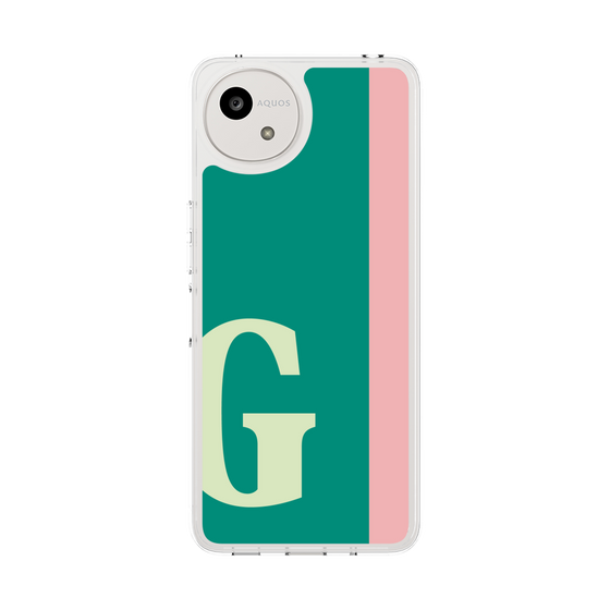 スリムプロテクションケース［ オリジナル - initial color line - G green ］