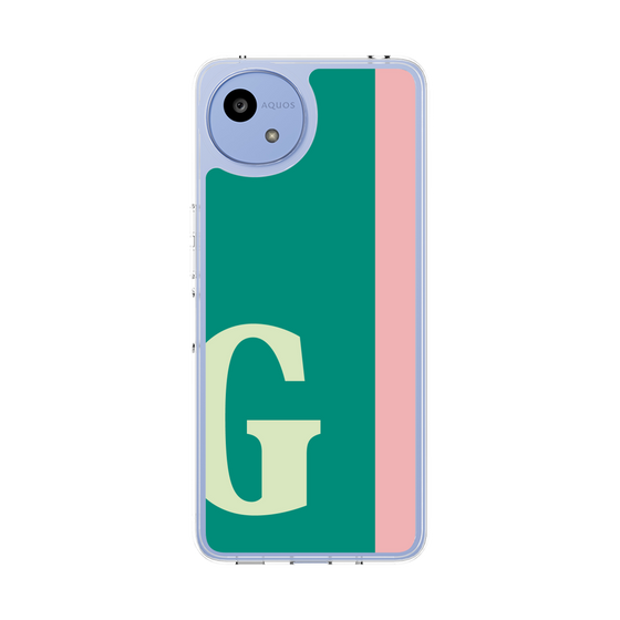 スリムプロテクションケース［ オリジナル - initial color line - G green ］