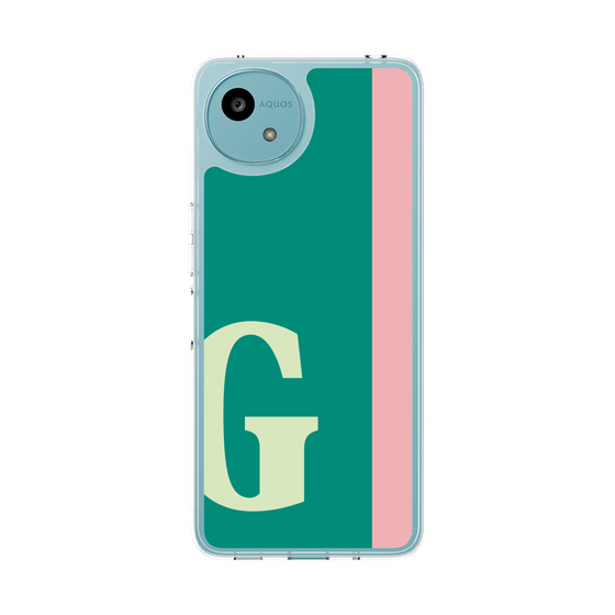 スリムプロテクションケース［ オリジナル - initial color line - G green ］