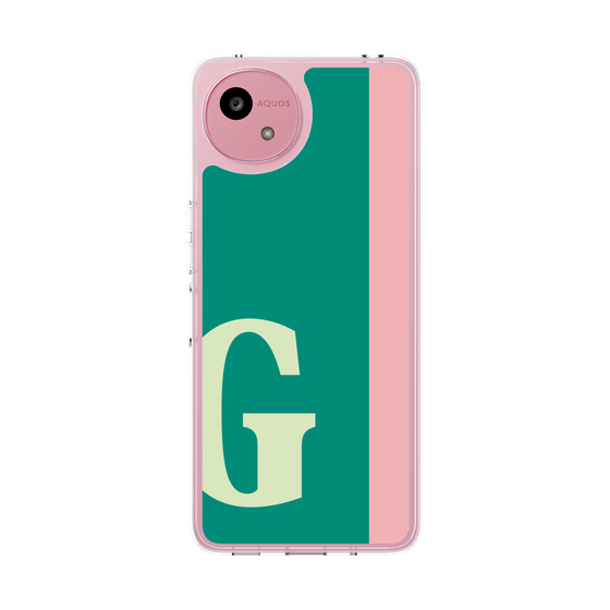 スリムプロテクションケース［ オリジナル - initial color line - G green ］