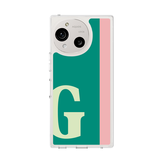スリムプロテクションケース［ オリジナル - initial color line - G green ］