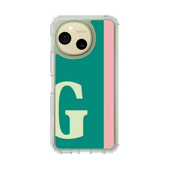 スリムプロテクションケース［ オリジナル - initial color line - G green ］