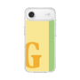 スリムプロテクションケース［ オリジナル - initial color line - G yellow ］