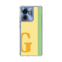 スリムプロテクションケース［ オリジナル - initial color line - G yellow ］