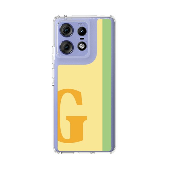 スリムプロテクションケース［ オリジナル - initial color line - G yellow ］