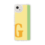 スリムプロテクションケース［ オリジナル - initial color line - G yellow ］
