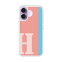 スリムプロテクションケース［ オリジナル - initial color line - H pink ］