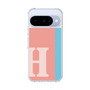 スリムプロテクションケース［ オリジナル - initial color line - H pink ］