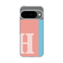 スリムプロテクションケース［ オリジナル - initial color line - H pink ］
