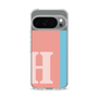 スリムプロテクションケース［ オリジナル - initial color line - H pink ］