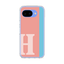 スリムプロテクションケース［ オリジナル - initial color line - H pink ］