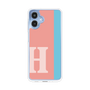 スリムプロテクションケース［ オリジナル - initial color line - H pink ］