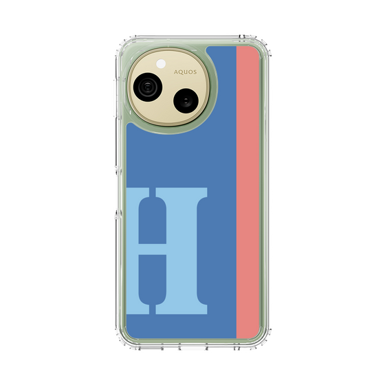 スリムプロテクションケース［ オリジナル - initial color line - H blue ］