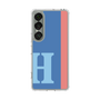 スリムプロテクションケース［ オリジナル - initial color line - H blue ］