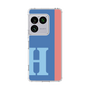 スリムプロテクションケース［ オリジナル - initial color line - H blue ］