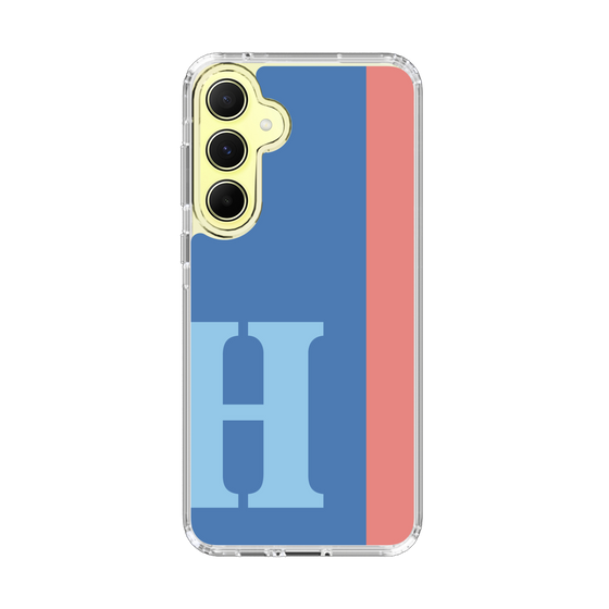 スリムプロテクションケース［ オリジナル - initial color line - H blue ］