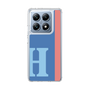 スリムプロテクションケース［ オリジナル - initial color line - H blue ］