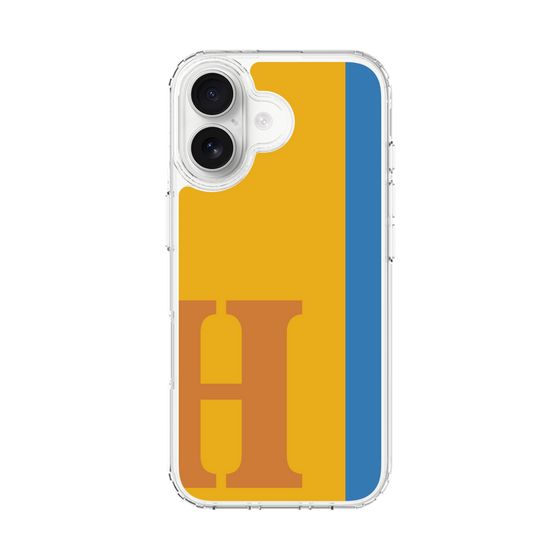スリムプロテクションケース［ オリジナル - initial color line - H orange ］