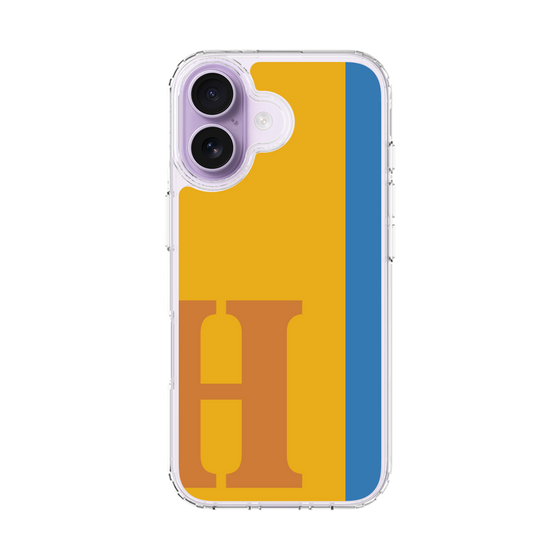 スリムプロテクションケース［ オリジナル - initial color line - H orange ］