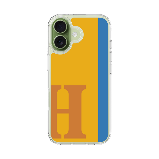 スリムプロテクションケース［ オリジナル - initial color line - H orange ］
