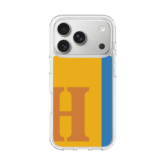 スリムプロテクションケース［ オリジナル - initial color line - H orange ］