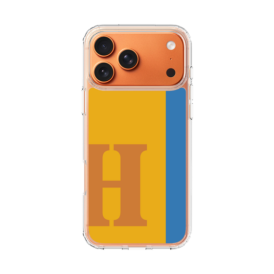 スリムプロテクションケース［ オリジナル - initial color line - H orange ］