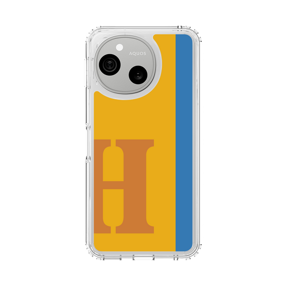 スリムプロテクションケース［ オリジナル - initial color line - H orange ］