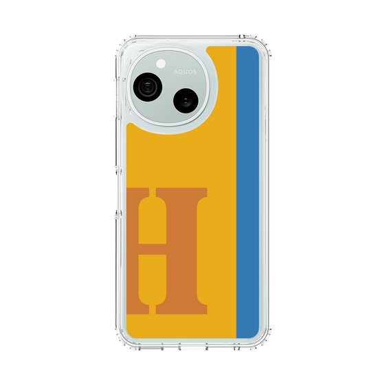 スリムプロテクションケース［ オリジナル - initial color line - H orange ］