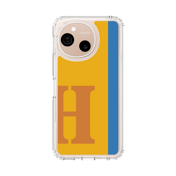 スリムプロテクションケース［ オリジナル - initial color line - H orange ］