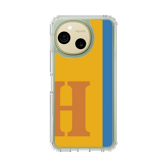 スリムプロテクションケース［ オリジナル - initial color line - H orange ］