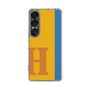 スリムプロテクションケース［ オリジナル - initial color line - H orange ］