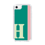 スリムプロテクションケース［ オリジナル - initial color line - H green ］