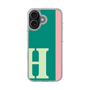 スリムプロテクションケース［ オリジナル - initial color line - H green ］