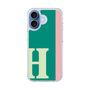 スリムプロテクションケース［ オリジナル - initial color line - H green ］