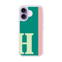スリムプロテクションケース［ オリジナル - initial color line - H green ］