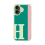 スリムプロテクションケース［ オリジナル - initial color line - H green ］
