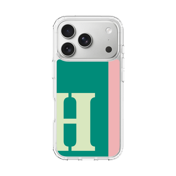 スリムプロテクションケース［ オリジナル - initial color line - H green ］
