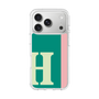 スリムプロテクションケース［ オリジナル - initial color line - H green ］