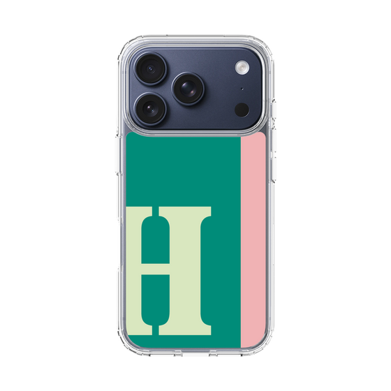 スリムプロテクションケース［ オリジナル - initial color line - H green ］