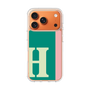 スリムプロテクションケース［ オリジナル - initial color line - H green ］