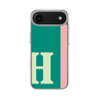 スリムプロテクションケース［ オリジナル - initial color line - H green ］