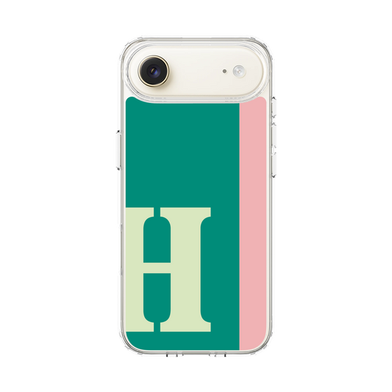 スリムプロテクションケース［ オリジナル - initial color line - H green ］