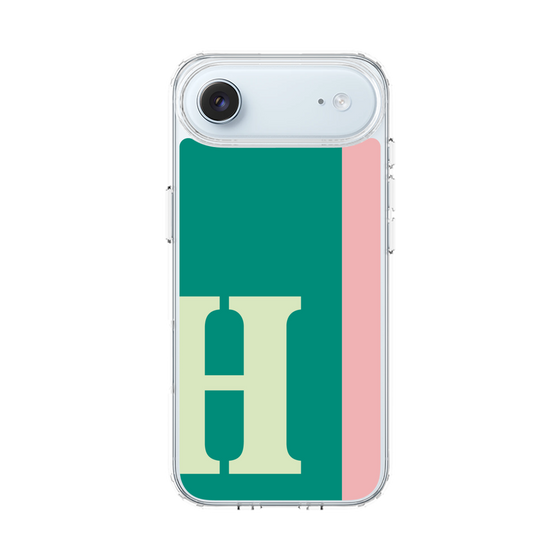 スリムプロテクションケース［ オリジナル - initial color line - H green ］