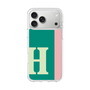 スリムプロテクションケース［ オリジナル - initial color line - H green ］