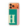 スリムプロテクションケース［ オリジナル - initial color line - H green ］