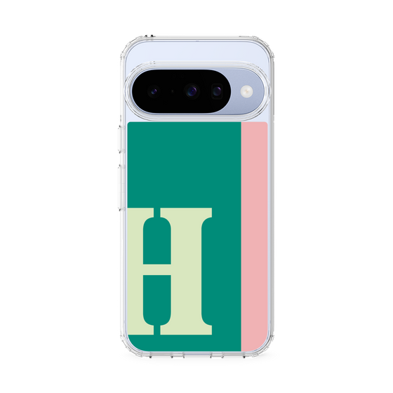 スリムプロテクションケース［ オリジナル - initial color line - H green ］