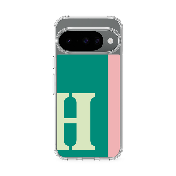 スリムプロテクションケース［ オリジナル - initial color line - H green ］