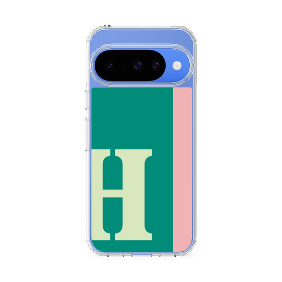 スリムプロテクションケース［ オリジナル - initial color line - H green ］
