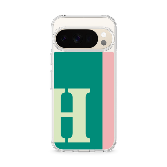 スリムプロテクションケース［ オリジナル - initial color line - H green ］