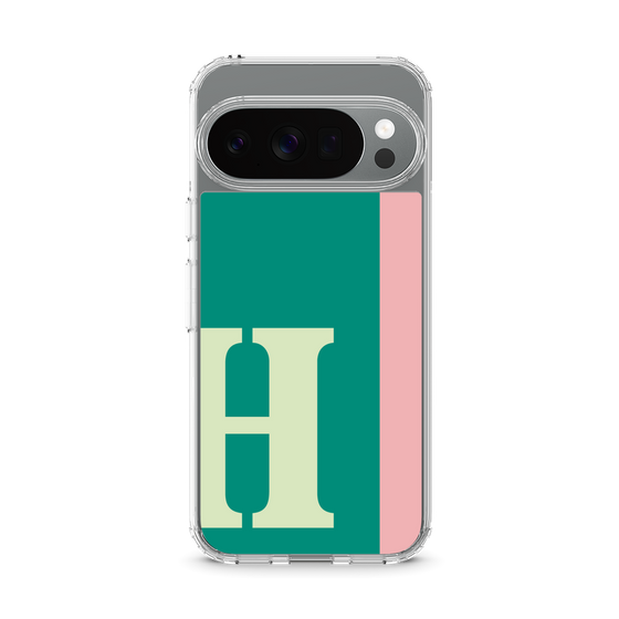 スリムプロテクションケース［ オリジナル - initial color line - H green ］